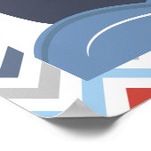 Hébreux 6:19 Grande affiche (Coin)