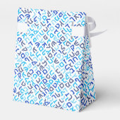 Hebrew Bedankdoosjes (Achterkant)