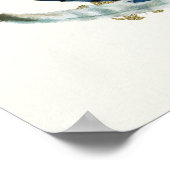 Hebrew Chag Sameach - Happy Jewish Feestdagen Poster (Hoek)