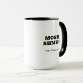 Hebrew Gemara Kup Funny Talmud Scholar Mok (Voorkant rechts)