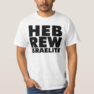 HEBREW ISRAELITE T-Shirt (zwart)