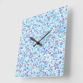 Hebrew Vierkante Klok (Hoek)