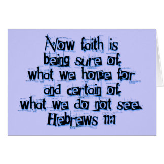 Hebrews 11:1