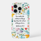 Hebrews 11:1 iPhone 15  Pro Case (Verso)