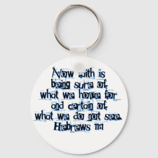 Hebrews 11:1 sleutelhanger