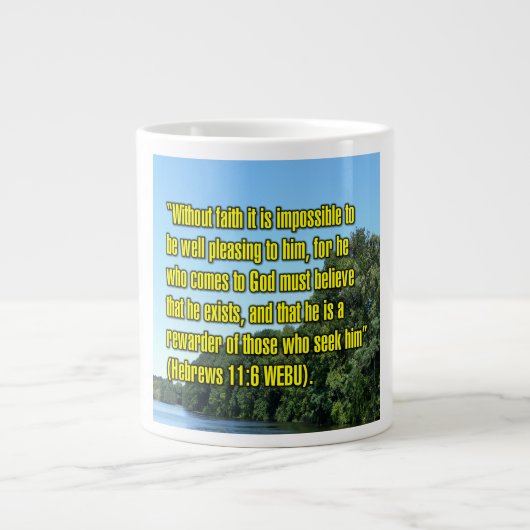 Hebrews 11:6 WEBU Mug (Devant)