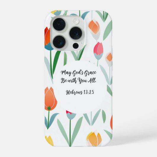 Hebrews 13:25 Apron iPhone Hoesje (Achterkant)