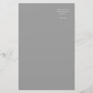 HEBREWS 13:5 BRIEFPAPIER