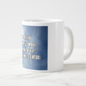 Hebrews 13:8 WEBU Mug Extra Grote Beker (Voorkant rechts)