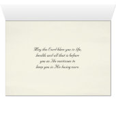 Hebrews 6:19 Jesus Anchor for my soul, Card (Intérieur Horizontal (Bas))