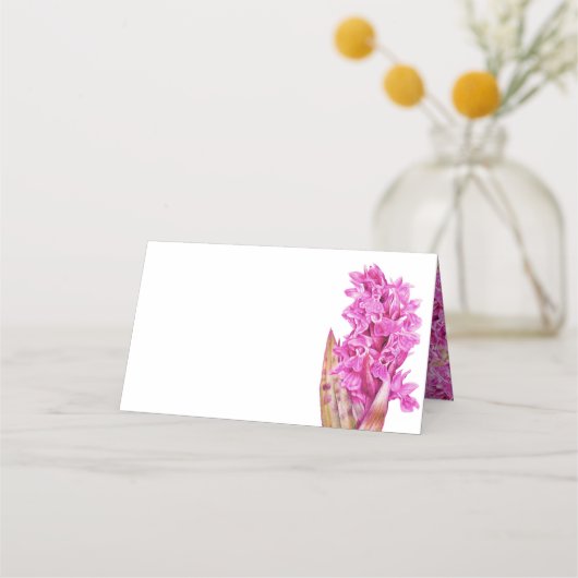 Hebrideau orchidee botanische kunst bruiloft (Achterkant)