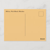 Hebron West Bank Palestine Briefkaart (Achterkant)