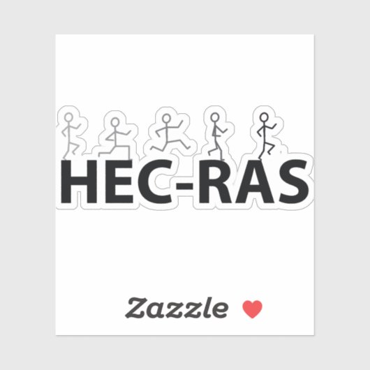 HEC-RAS-sticker Sticker (Vel)