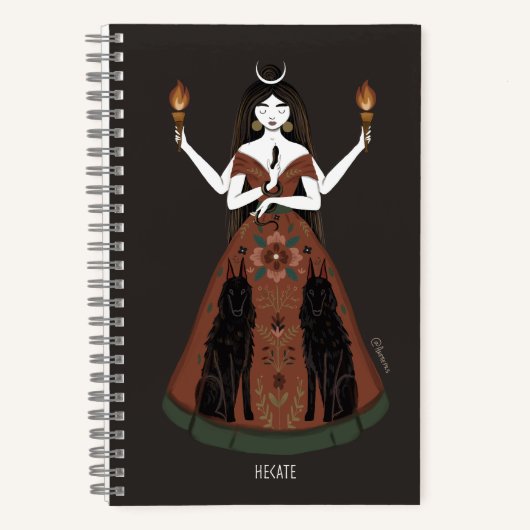 Hecate A5 Notitieboek (Voorkant)