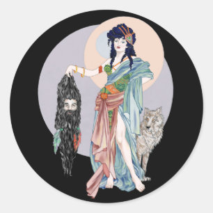 Hecate & Clytius Ronde Sticker