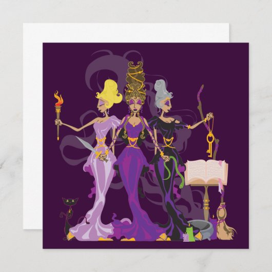 Hecate Invitations (Devant / Derrière)