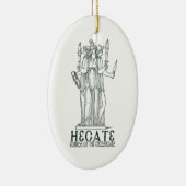 Hecate Keramisch Ornament (Rechts)