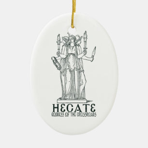 Hecate Keramisch Ornament