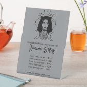 Hecate Moon Fasen Zwart & Grijs Prijslijst Reclamebord Met Voetstuk (Insitu)