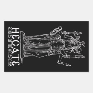 Hecate Rechthoekige Sticker