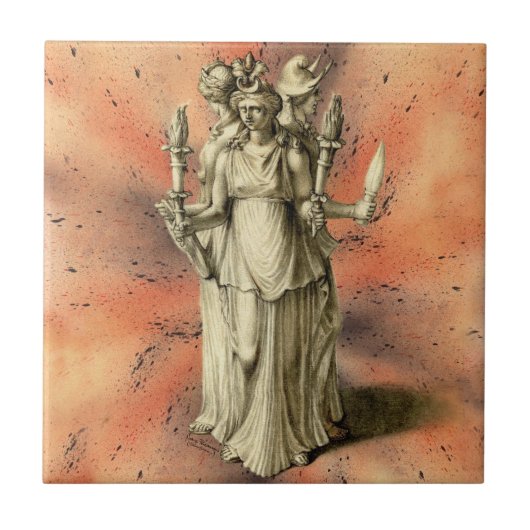 HÉCATE TEGELTJE (Voorkant)