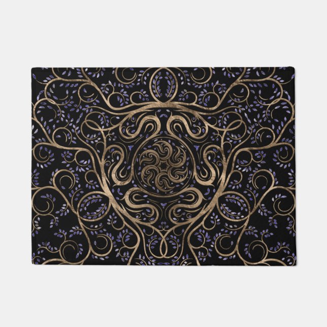 Hecate Wheel Ornament Deurmat (Voorkant)