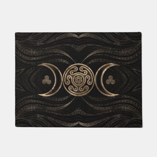 Hecate Wheel Triple Moon Deurmat (Voorkant)