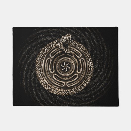 Hecate Wiel met outroboros Deurmat (Voorkant)