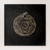 Hecate Wiel met outroboros Legpuzzel (Verticaal)