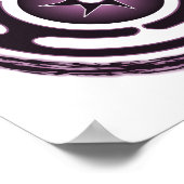 Hecate's Wheel (Paars) Print (Hoek)