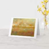 Hecatomb Abstracte landschapsschilderkunst Kaart (Gele Bloem)