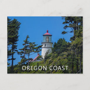 Heceta Head Lighthouse kust van Oregon Briefka Briefkaart