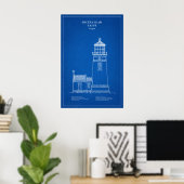 Heceta Head Lighthouse - Oregon – AD Poster (Thuiskantoor)