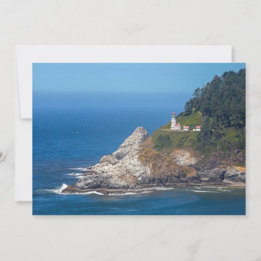 Heceta Head Lighthouse | Oregonkusten | KAART (Voorkant)
