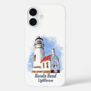 Heceta Head Lighthouse Waterverf - Eindhoven iPhone 16 Hoesje