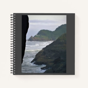 Heceta Head Lighthouse & Zee Lions, OF Notitieboek