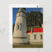 Heceta Head teruggezet Briefkaart (Voorkant / Achterkant)