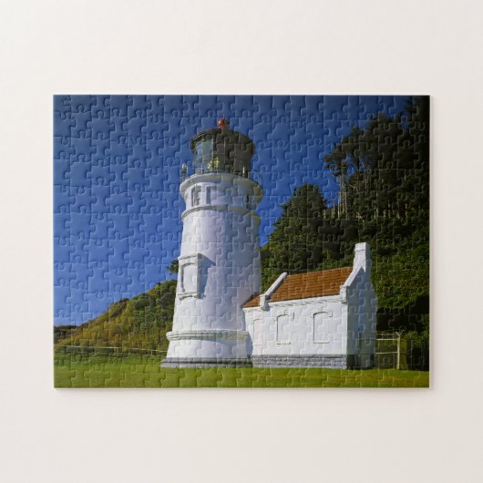 Heceta Head vuurtoren Oregon. Legpuzzel (Horizontaal)