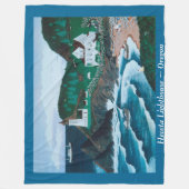 Heceta Lighthouse Fleece Blanket (Voorkant)