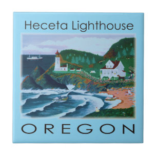 Heceta-vuurtoren Tegeltje