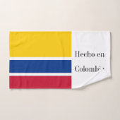 Hecho en Colombia Flag Bad Handdoek (Handdoek)