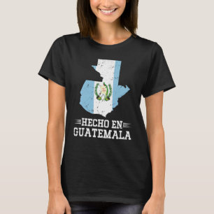 Hecho en Guatemala Guatemalaans erfgoed Guatemalan T-shirt