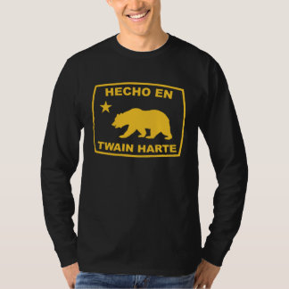Hecho en Twain Harte California Republic Pacific C T-shirt