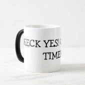 HECK JA! KOFFIE TIME!!! MAGISCHE MOK (Voorkant links)