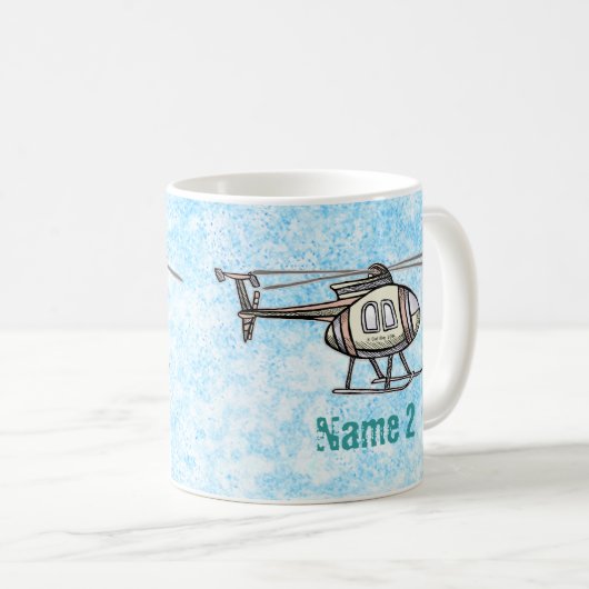 Hectic Helicopter mug (Devant droit)