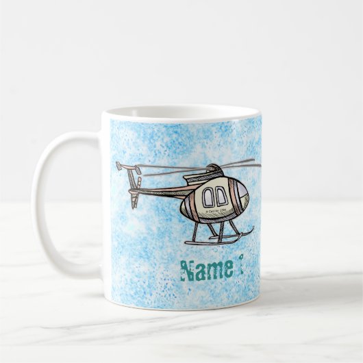 Hectic Helicopter mug (Gauche)