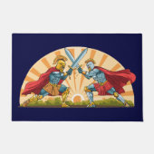 Hector and Achilles Deurmat (Voorkant)