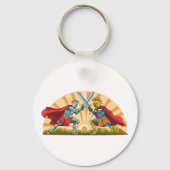 Hector and Achilles Sleutelhanger (Achterkant)