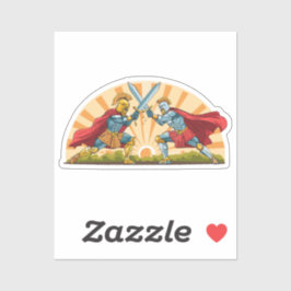 Hector and Achilles Sticker