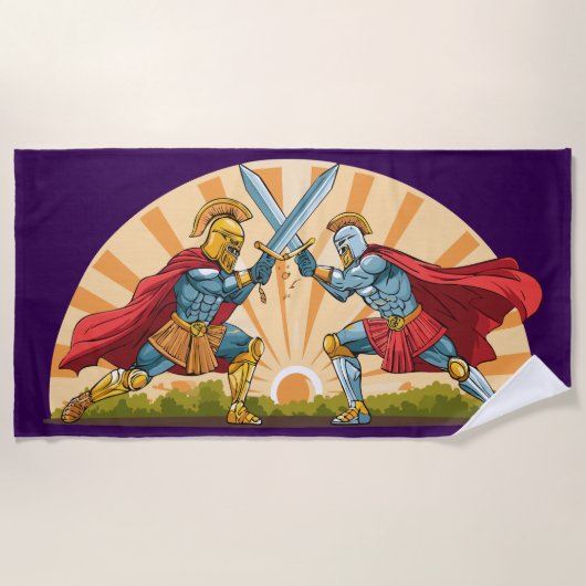 Hector and Achilles Strandlaken (Voorkant)